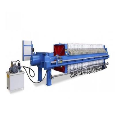 China Waste Water Treatment Membrane Filter Press Machine Backwashing Operation for sale