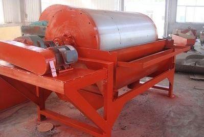 China Iron Removing Drum Magnetic Separator Permanent Magnetism Fire Resistant for sale