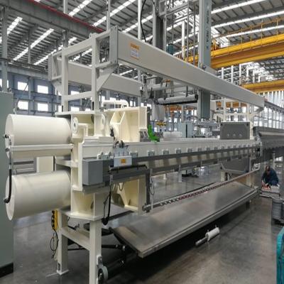 China Membran-Plattenfilter-Presse der Schlamm-automatische Bergwerk-40 für Metallurgie zu verkaufen