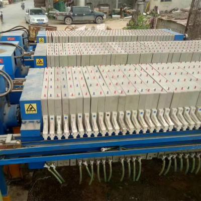China Chamber Programmed 500m2 Filter Press Mining Automatic Centre Feed for sale