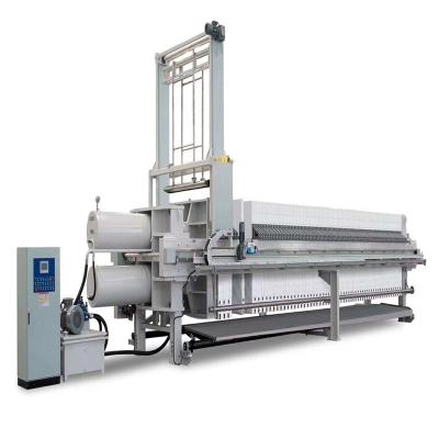 China Chamber Programmed 10m3 Automatic Filter Press for sale