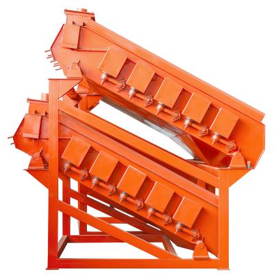 China Sand Double Shaft Vibrating Screening Equipment With Diesel Engine for sale