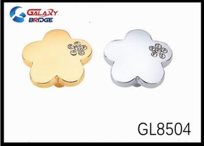 Chine Boutons acryliques ovales plaqués par or de Cabinet de Stonescrystal et boutons ronds d'or de tractions à vendre