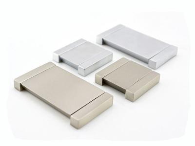 China A gaveta escondida prata escondida níquel escovada das trações da mobília puxa o ISO dos punhos 32mm da mobília certificado à venda
