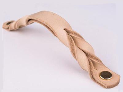 China Fashionable Leather Furniture Handles 175mm Length For Furniture Cabinets Fittings for sale