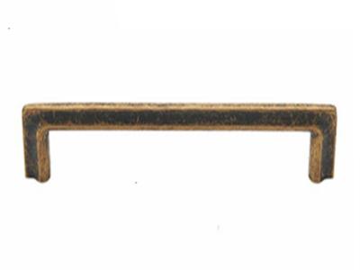 China Antique Brass T Bar Furniture Handles And Knobs / Gold Cabinet Pulls for sale