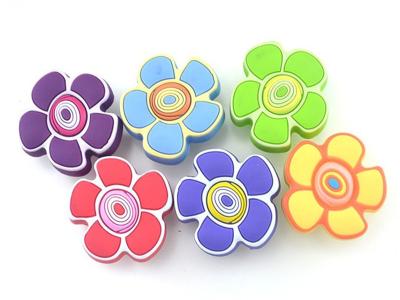 China Pink Star Soft Kids Bedroom Knobs Customized Color Closet Pulls ISO Certified PVC Furniture Handles for sale