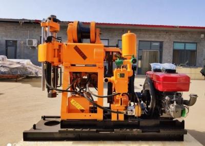 China Small Scale 100m Deep Borehole Drilling Rigs Diesel Water Well for sale