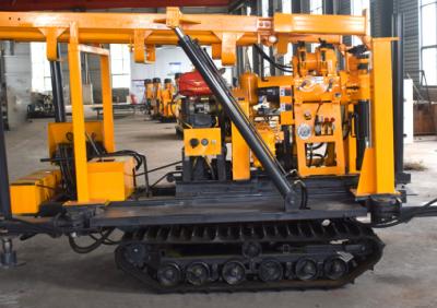 China 200 Meters Diamond Core Drill Rig Spt Drilling Machine Diesel Powered for sale