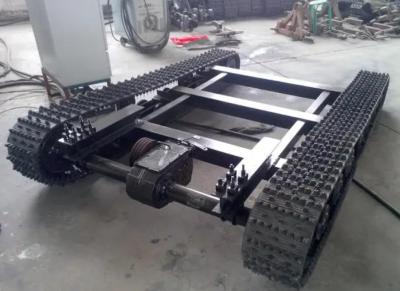 China Conjunto de chassi de aço customizável da trilha da esteira rolante com motor hidráulico à venda