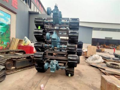 China Material rodante de esteiras de engenharia hidráulica de liga de aço para máquinas de perfuração à venda