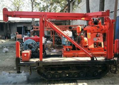 China Wheel Walking 150m 75mm Rotary Drilling Rig for sale