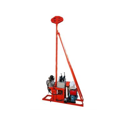 China Small Drilling Rig Depth 30 M With Tripod Portable Water Well Drilling Rig for sale
