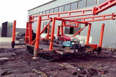 China Crawler Pneumatic DTH Hard Rock Drilling Borehole for sale