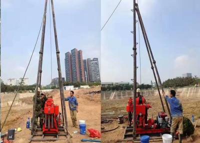 China Los 350m geotécnicos 500 kilogramos de Mini Borehole Drilling Machine en venta