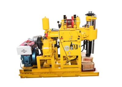 China Hydraulic Diesel Small Portable Water Well Drilling Rig / Soil Investigation Drilling Equipment for sale