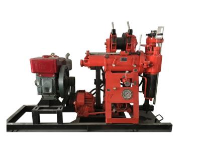 China Red XY - 100 Soil Test Drilling Machine Full Hydraulic Water Well Drilling Rig for sale