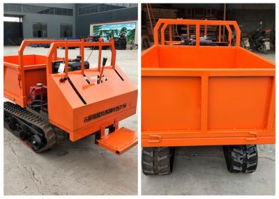 China 1 Ton Mini Rubber Crawler Transporter diesel en venta