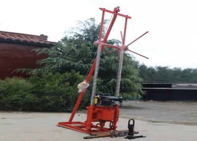 China Engineering 40 Degrees 30m Portable Water Well Drilling Rig for sale