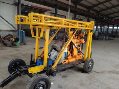 China Mining CE 30m Trailer Mounted Drilling Rigs for sale