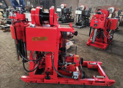 China Trailer Mounted 22HP 160m Water Well Drilling Rig Machine for sale