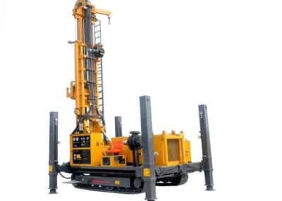 China Steel Crawler Mounted Rotary 260m Portable Drilling Rig For Water Well for sale