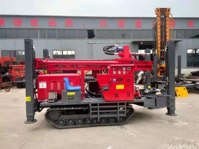 China High Efficiency Crawler Drill Rig 260 Meters Deep Water Borehole for sale