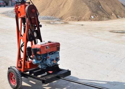 China St 50 Mini Water Borewell Machine Diesel Engineering Exploration Small Shallow Hydraulic for sale