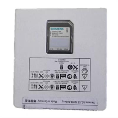 China 600 Mbit/S 6AV2181-8XP00-0AX0 SD Simatic HMI Memory Card 2 GB Storage for sale