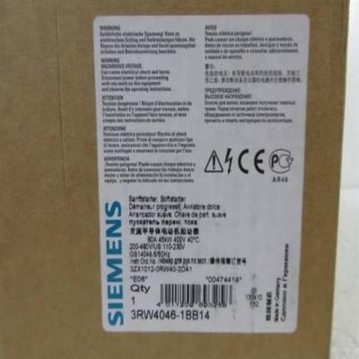 China S00 17.6A 3RW Soft Starters 7.5kW / 400V 3RW3018-1BB14 Screw Terminals for sale