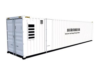 China sistema do armazenamento de energia do recipiente 3000Ah, armazenamento Containerised micro grade da bateria à venda