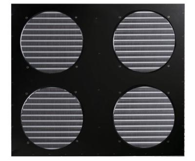 Chine Aluminium à refroidissement par air d'utilisation de système de la CAHT quatre fans avec des séries du transfert de chaleur de condensateur de coquille FNF à vendre