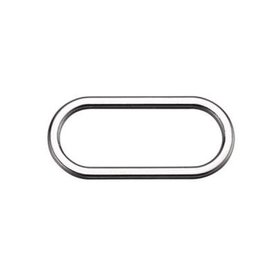 Chine Anneaux ovales ovales réglables de courroie de soutien-gorge, anneaux de vêtements de bain en métal de 50mm à vendre