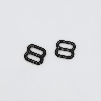 China 7mm 8 Shape Bra Strap Accessories Bra Strap Rings And Sliders for sale