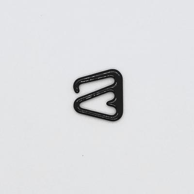 China 10mm Bra Adjustable Hooks , Bra Adjustable Slider In Black for sale