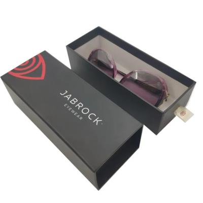 China CMYK Jewelry Packaging Box Sunglasses Packaging Sliding Drawer Cardboard for sale