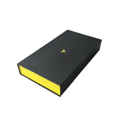 Китай Тип коробки черной книги плоского пакета коробки картона упаковывая магнитные с пеной продается