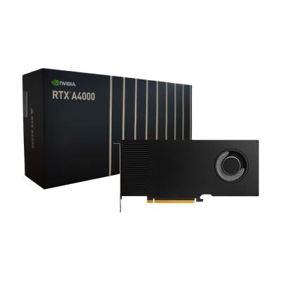 중국 워크스테이션 전문적 가시화를 위한 16GB GDDR6 그래픽 카드를 게임하는 가구 NVIDIA RTX A4000 판매용