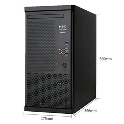 China china manufacturer Dual Core H3C T1100 G3 Desktop Server network servers  xeon cheep old server for sale
