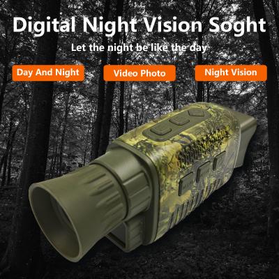 China NV1000C 5X Night Vision Monocular 4K/2K/1088P Video Resolution customized for sale