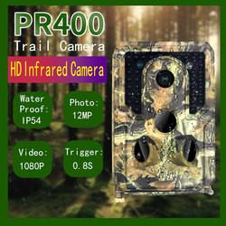 China PR400 Hunter Trail Camera  1080p Waterproof CMOS 15m Wildview Game Cam for sale