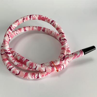China Food Grade Heat Resistant Silicone Hookah Hose Pipe Smoking Hose for sale