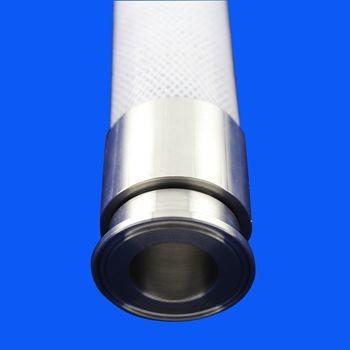 China Tubulação trançada 4 dobras resistente do silicone da torção, mangueira reforçada do fio de aço à venda