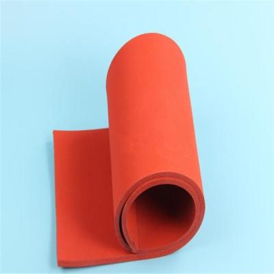 China Flexible Silicone Rubber Sheet High Temp Temperature Range -50℃ To 200℃ for sale