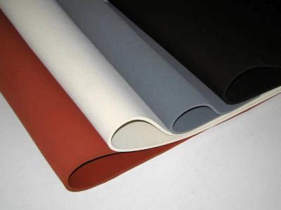 China Odourless Soft Silicone Rubber Sheet Heat Resistant Up To 200℃ Long Life Span for sale