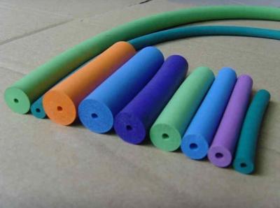 China No Taste Silicone Foam Tubing Low Water Absorptivity , FDA LFGB Approved for sale