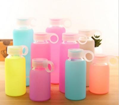 China Tolerância de alta temperatura da luva da garrafa do silicone do produto comestível para a garrafa cerâmica de vidro à venda