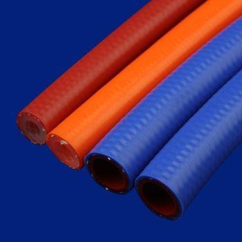 China Polyester Braided Silicone Tubing High Temperature For Food Equipment Materials for sale