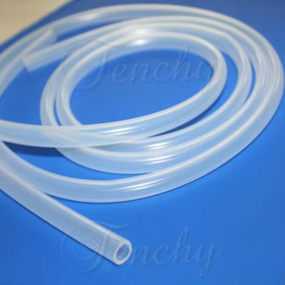China Drinking Machine Thin Wall Flexible Silicone Tubing for sale