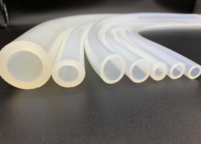 China Tubulação de alta temperatura da tubulação do silicone do multi tamanho para produtos médicos da máquina à venda